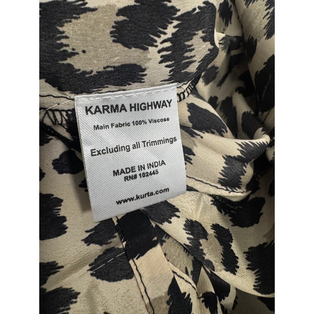 Karma Highway Leopard Print Maxi Dress – New With Tags – One Size - Picture 6 of 6